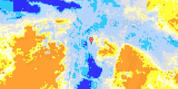 Ekstrem regn på Toftevænge 1