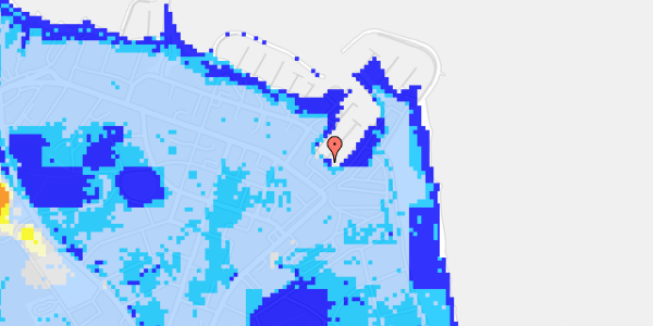 Ekstrem regn på Havnen 1