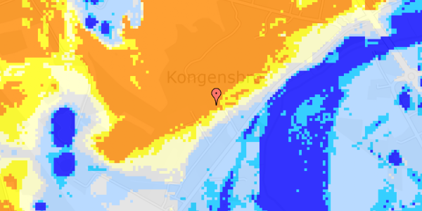 Ekstrem regn på Gl Kongevej 43