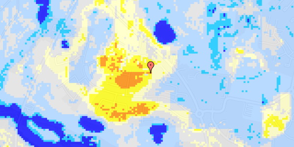 Ekstrem regn på Stenagerbakken 9