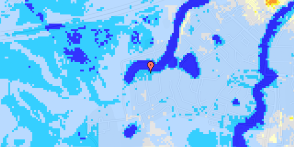 Ekstrem regn på Onsholtgårdsvej 34