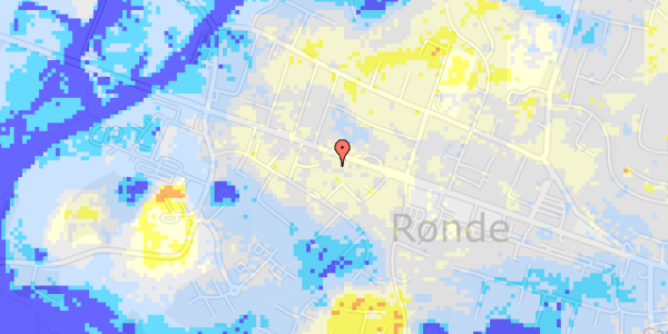 Ekstrem regn på Hovedgaden 77, st. a10