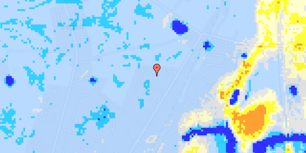 Ekstrem regn på Møllesvinget 33