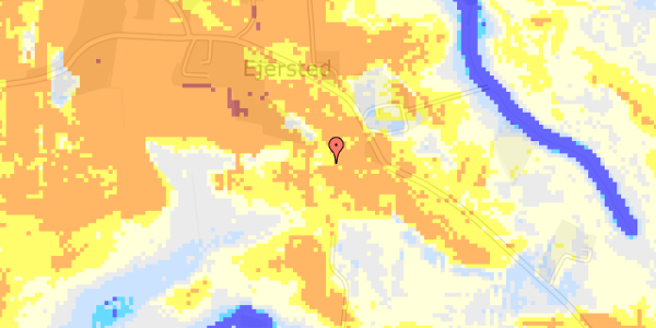 Ekstrem regn på Ejerstedvej 93