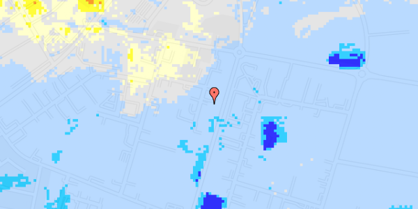 Ekstrem regn på Lollandsvej 13