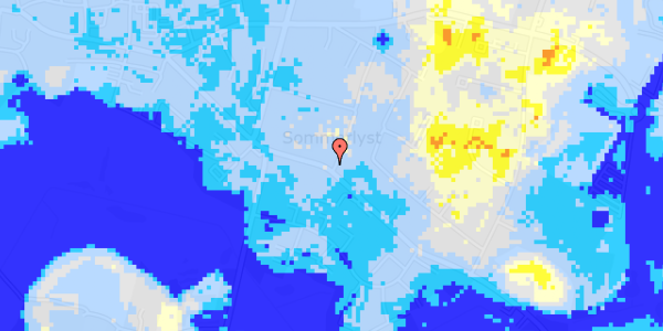 Ekstrem regn på Humblevej 17