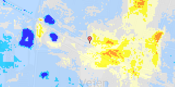 Ekstrem regn på Skovvej 35