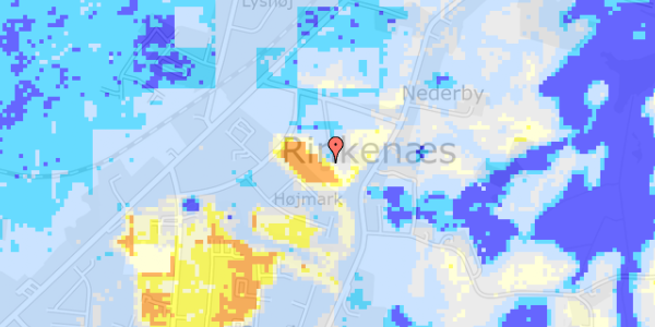 Ekstrem regn på Dalsmark 22