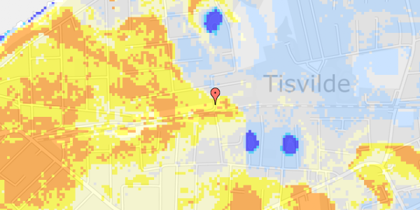 Ekstrem regn på Dyrekærgårdsvej 9