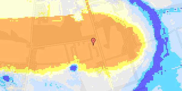 Ekstrem regn på Vardevej 140