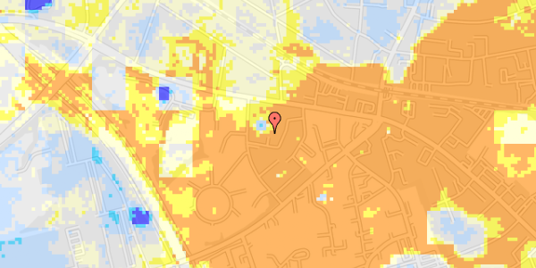 Ekstrem regn på Granvej 39