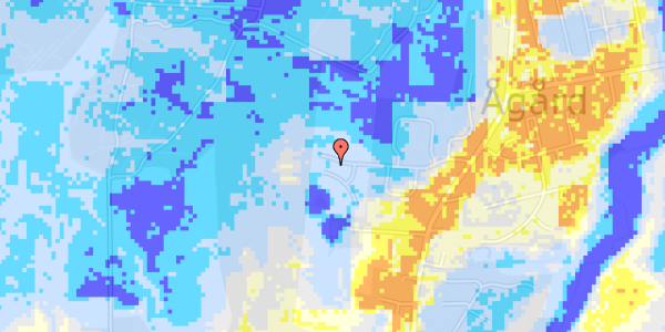 Ekstrem regn på Sognefogedvej 43