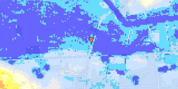 Ekstrem regn på Æ Stoksti 2A