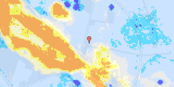 Ekstrem regn på Kirkevej 17