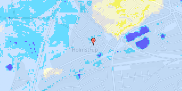 Ekstrem regn på Skolebakken 19