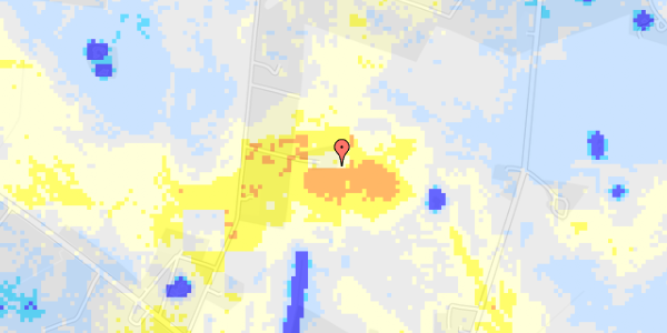 Ekstrem regn på Kratvej 6