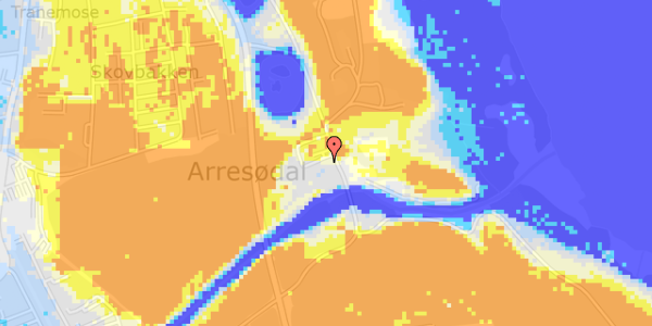 Ekstrem regn på Arresødalvej 98K, st. 2