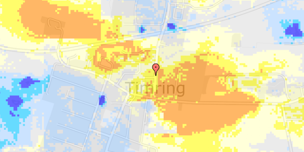 Ekstrem regn på Bjerregårdvej 5C