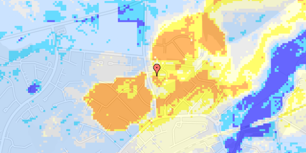 Ekstrem regn på Lilleåbakken 20