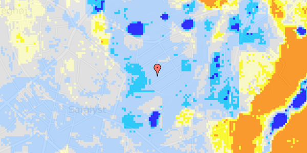 Ekstrem regn på Haveforeningen Skovlunden 52