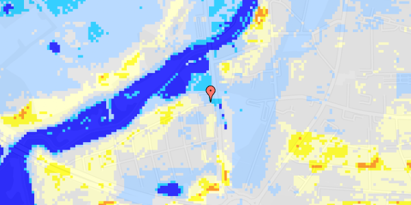 Ekstrem regn på Lilletoften Havekoloni 112