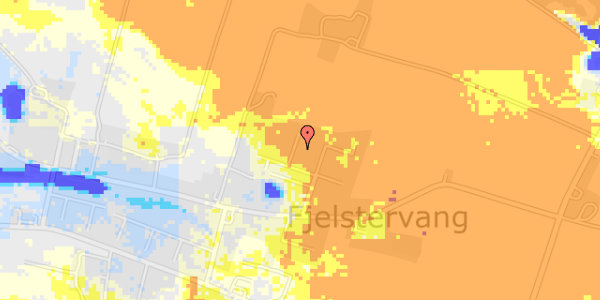 Ekstrem regn på Nørrevænget 47