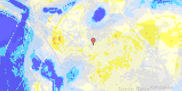 Ekstrem regn på Rolighedsvej 6