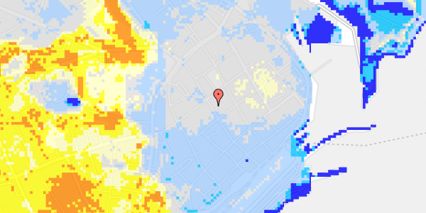 Ekstrem regn på Stjernegade 18