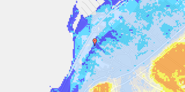 Ekstrem regn på Strandgade 1C