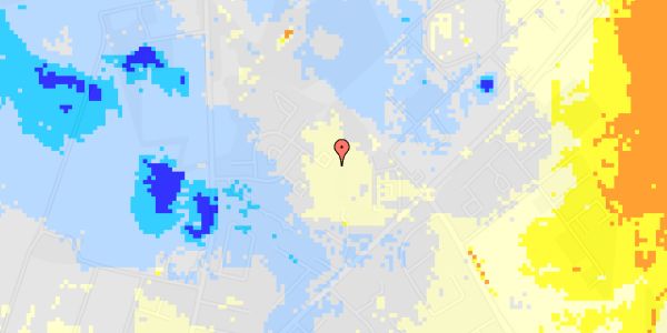 Ekstrem regn på Klokkelyngen 8