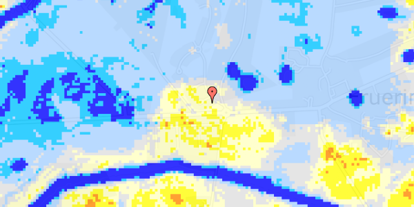 Ekstrem regn på Fruering Skovmark 3