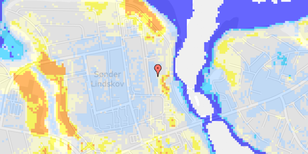 Ekstrem regn på Kollegievænget 22, 2. 9