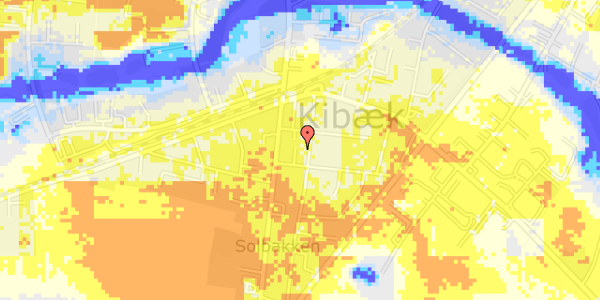 Ekstrem regn på Kastanie Alle 10