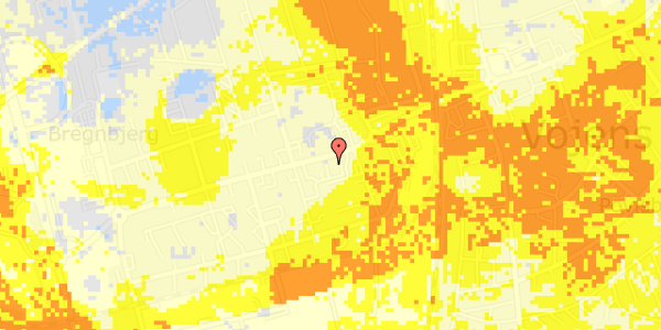 Ekstrem regn på Vestergade 21C, 1. 2