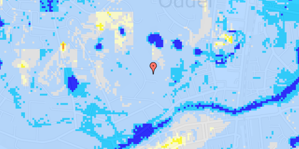 Ekstrem regn på Alpevej 10