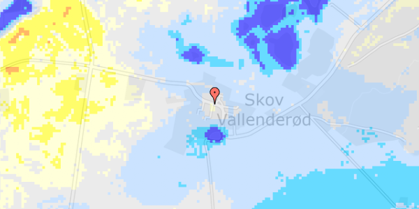 Ekstrem regn på Nederskovvej 117