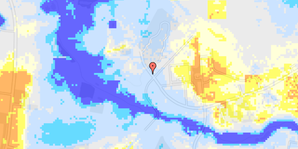 Ekstrem regn på Fenrikvej 1A