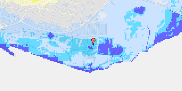 Ekstrem regn på Stigsborg Brygge 44