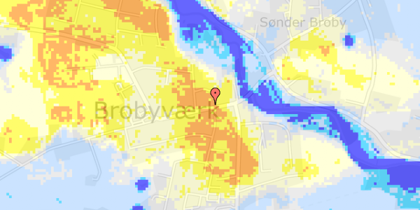 Ekstrem regn på Marsk Billesvej 24, 1. 