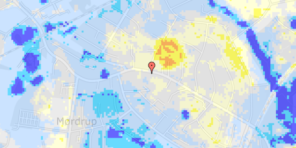 Ekstrem regn på Mørdrupvej 89B