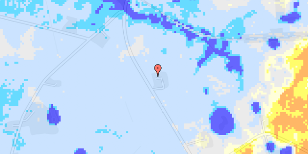 Ekstrem regn på Hillerødvejen 85, 1. 