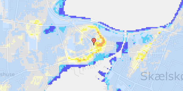 Ekstrem regn på Gammeltorv 13, 1. 