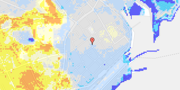 Ekstrem regn på Stjernegade 17E, st. 