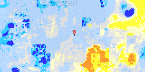 Ekstrem regn på Skovvej 5C