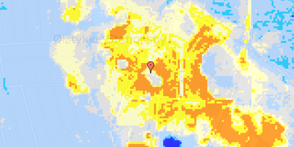 Ekstrem regn på Bakkevej 3B