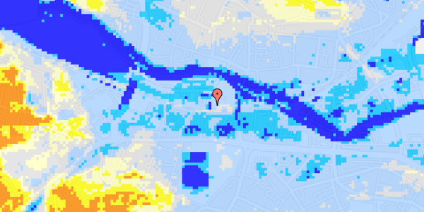 Ekstrem regn på Nytorv 15B