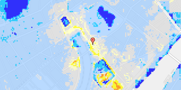 Ekstrem regn på Bernstorffsgade 26