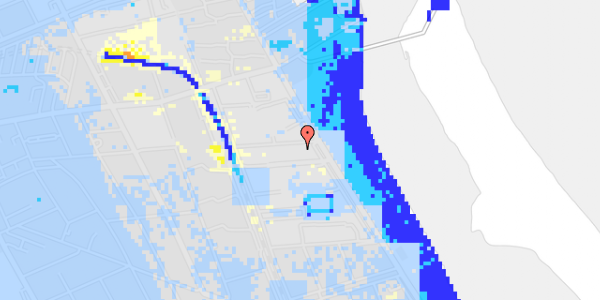 Ekstrem regn på Amager Strandvej 112G, 5. th