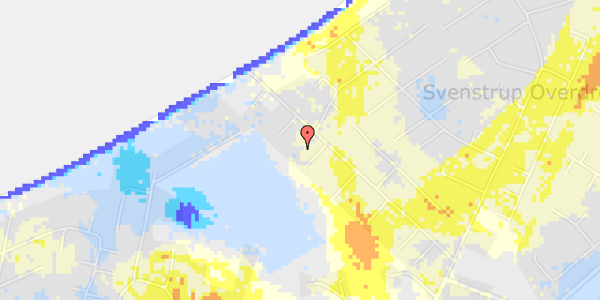 Ekstrem regn på Udmarken 67