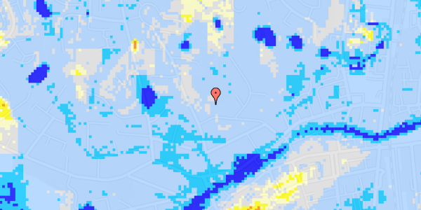 Ekstrem regn på Møllebakken 18A